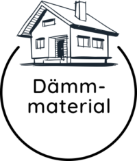 daemmmaterial-symbol Naturprodukt-Dämmmaterial